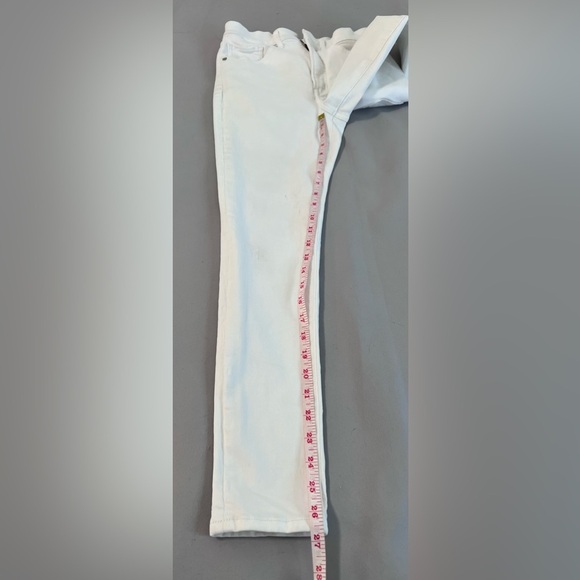 Express Women’s Jeans High Rise Skinny Size 4R White - Picture 2 of 9